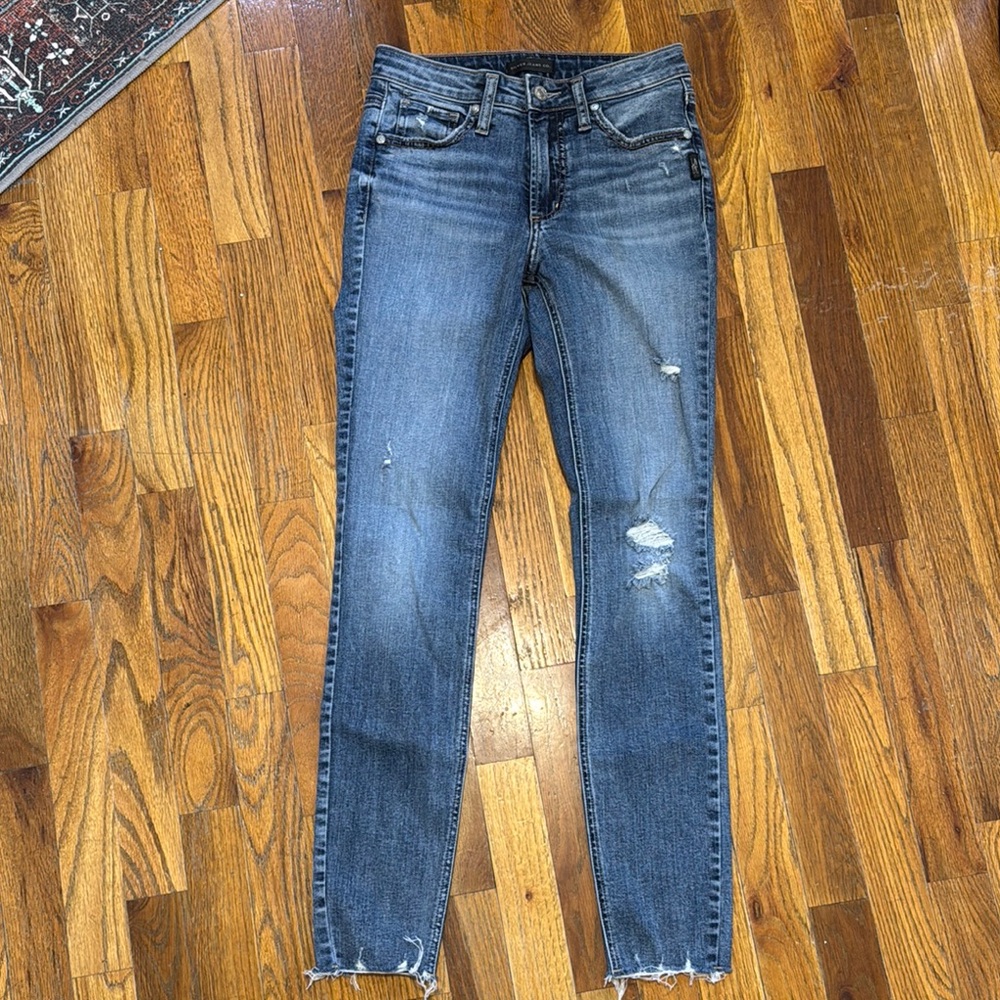 Skinny Women's Silver Jeans